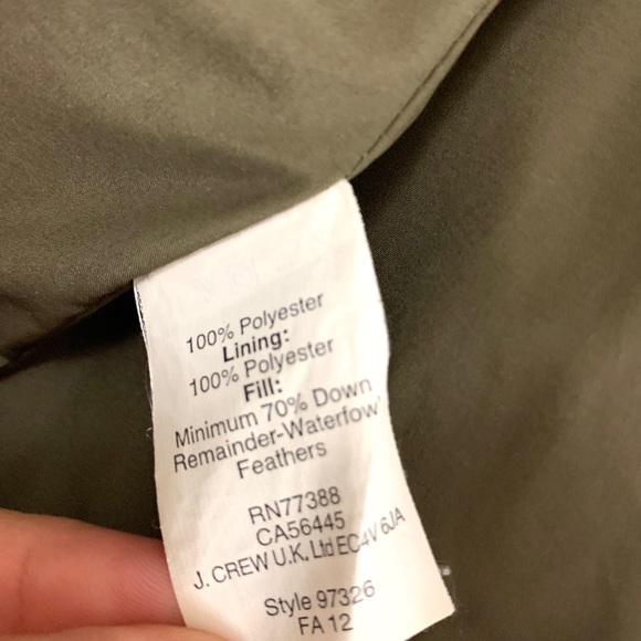 J CREW Snowcap Quilted Puffer Jacket - Picture 13 of 14